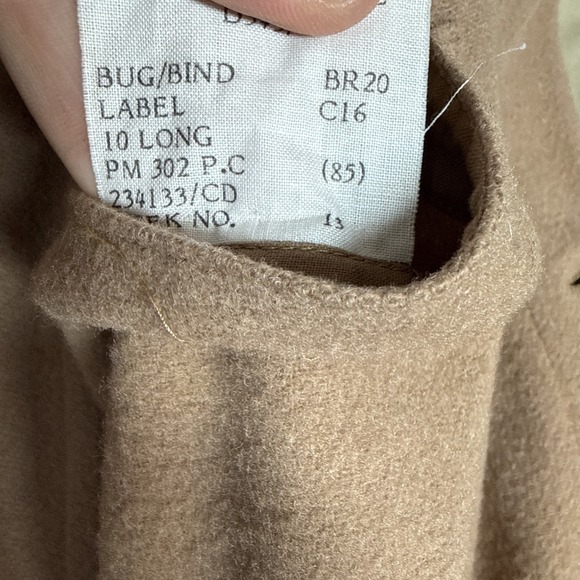 Burberrys Waterloo Trench Coat Vintage 80's Wool Lining Women UK Size 10 Long - Picture 9 of 13